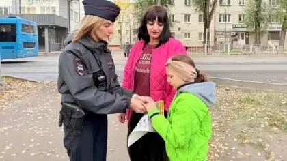 Госавтоинспекция Брянска провела акцию по безопасности пешеходов