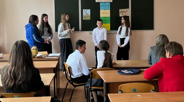 Проект «Новокемп: давай общаться!» провел встречу в Душатинской школе