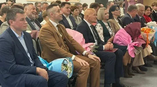Гости и педагоги на мероприятии Дня лицеиста