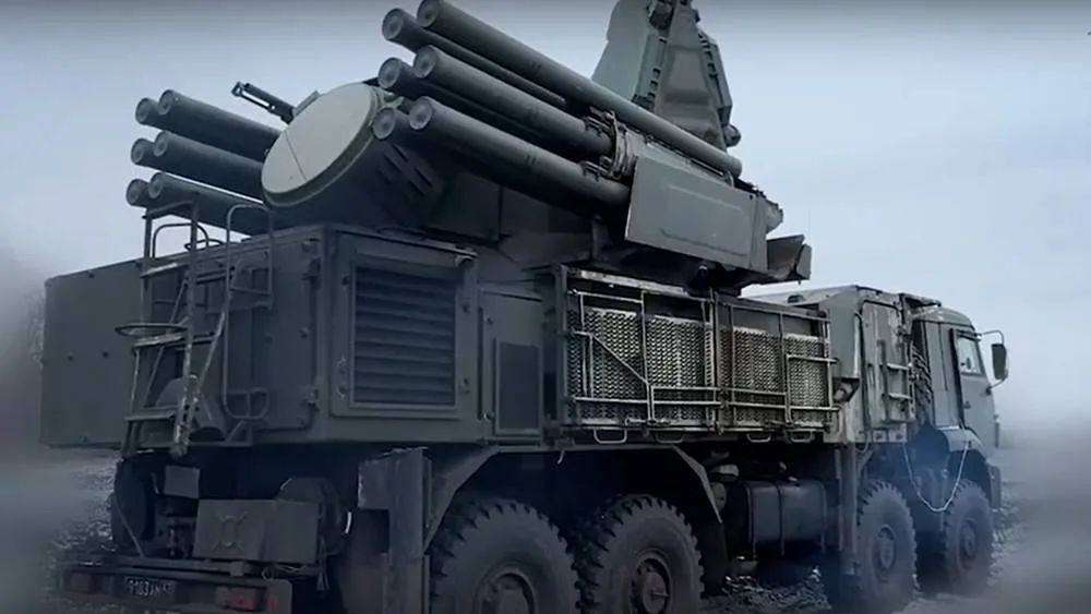 Установка ПВО для перехвата беспилотников