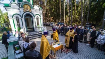 В поселке Старь Дятьковского района освятили часовню святителя Николая