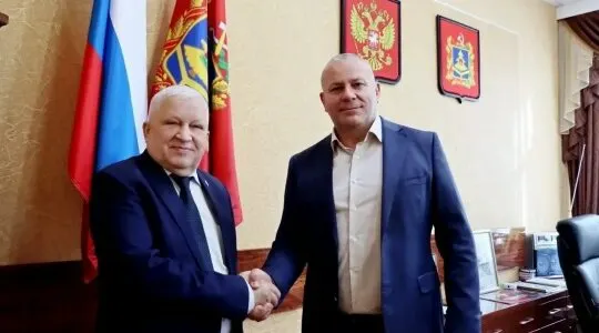 Председатель Брянской областной Думы встретился с председателем Общественной палаты