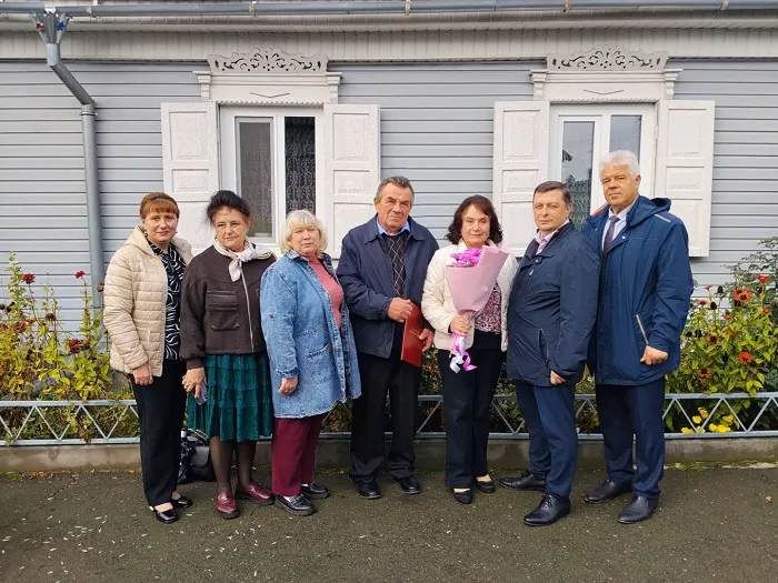 Василий и Полина Зевако отметили золотую свадьбу в Злынке