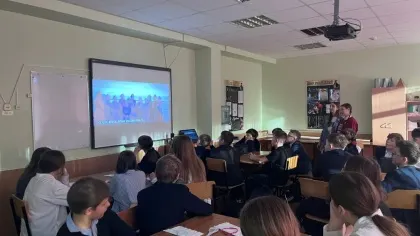 Волонтёры культуры показали брянским школьникам жизнь на Русском Севере
