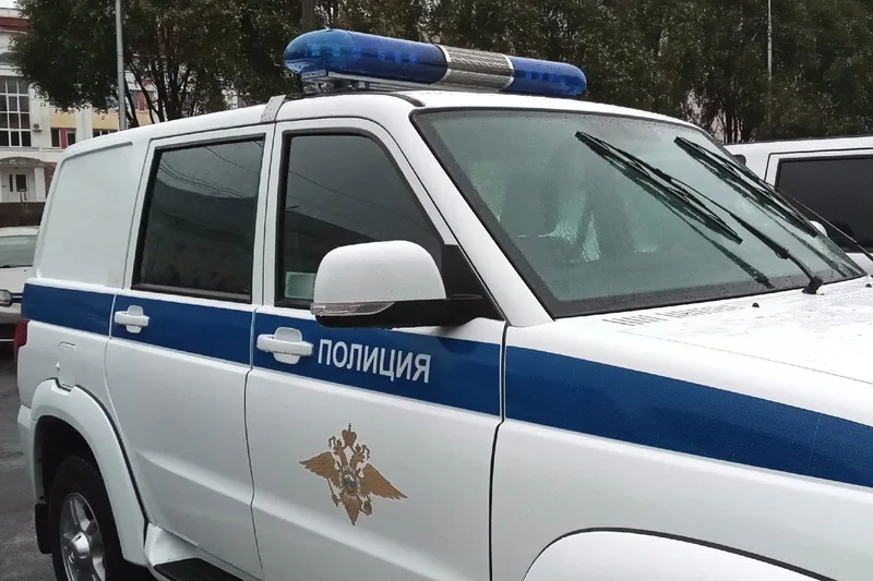 Полицейский автомобиль МВД России