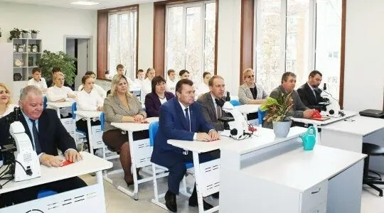 Торжественное открытие агротехнологических классов
