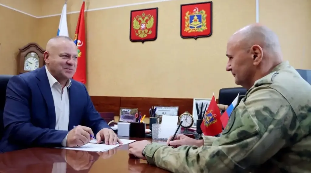 Встреча в офисе Брянской областной Думы