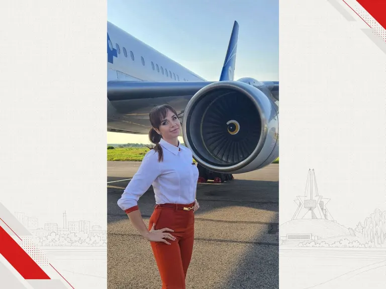 Брянская стюардесса Анна Басистова вышла в финал конкурса «Топ стюардесс 2026»