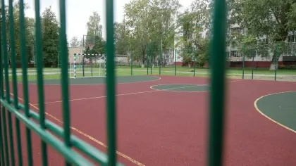В Бежицком районе Брянска открыла работу умная спортивная площадка