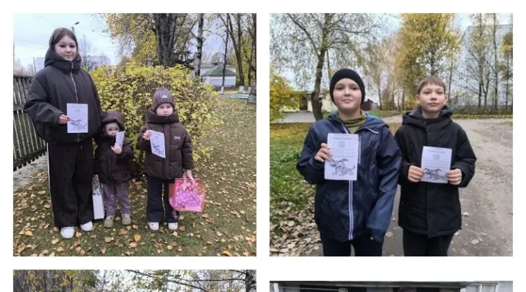 В поселке Дружба прошла акция о безопасности при встрече с бродячими собаками