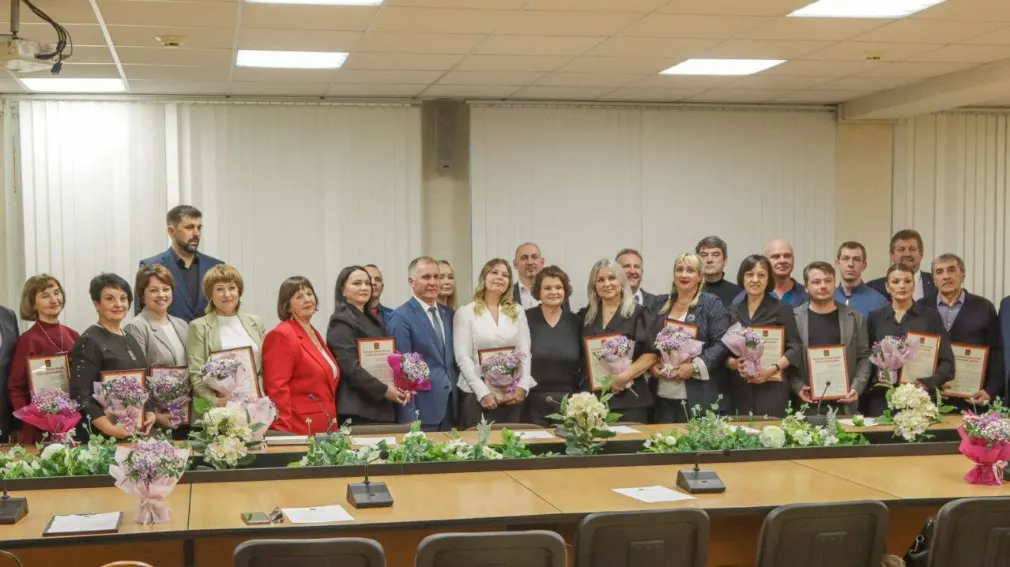 Награждение победителей конкурса благоустройства в Брянске