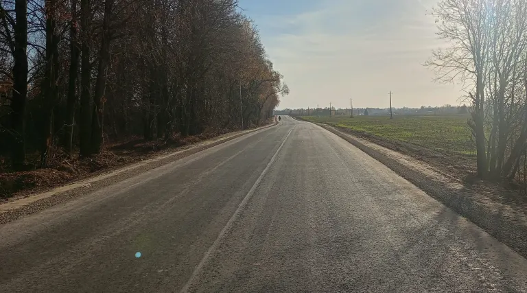 Отремонтирована дорога Мглин — Нетяговка