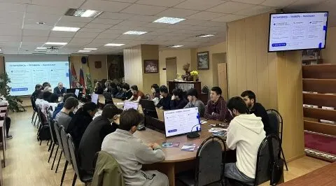 Встреча студентов с представителями ведомств в аудитории