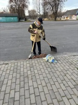 В Кокоревке провели традиционную санитарную пятницу перед Днём народного единства