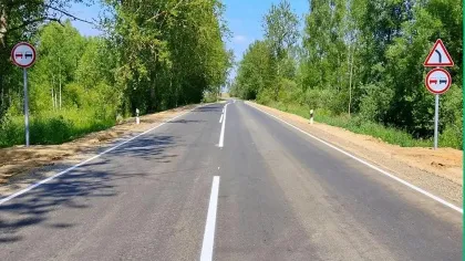 В Гордеевском районе отремонтировали 6 км дороги Сураж – Гордеевка