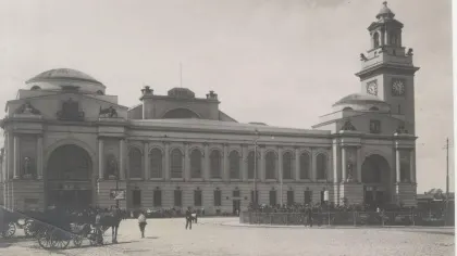 Московский Киевский вокзал был когда-то Брянским: редкое фото 1925 года хранится в музее