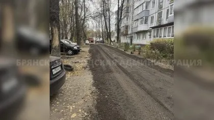 Дорогу вдоль дома брянского бойца СВО отремонтировали за день