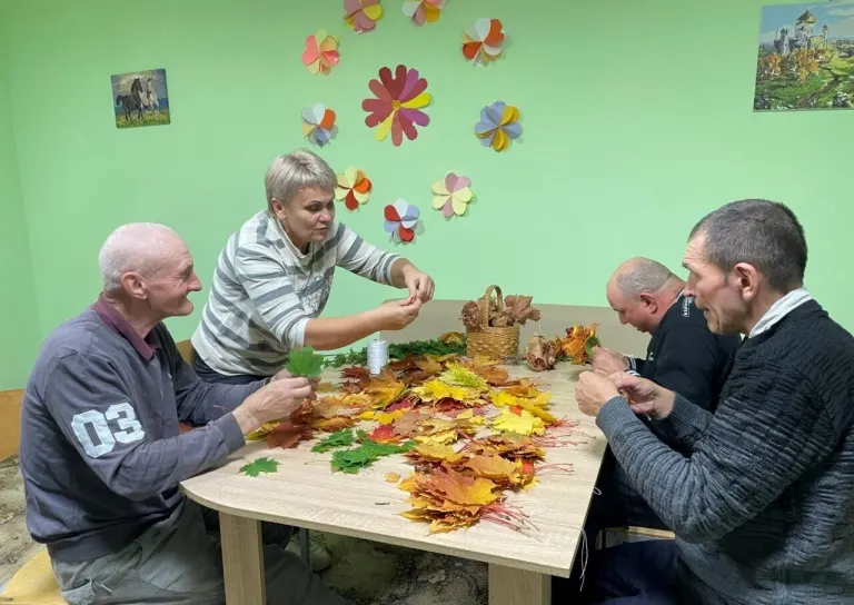 В Доме соцобслуживания Навлинского прошел мастер-класс