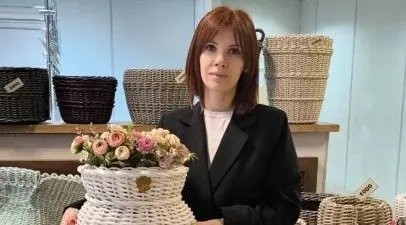 Соцконтракт помог трубчанке открыть бизнес по плетению из ротанга