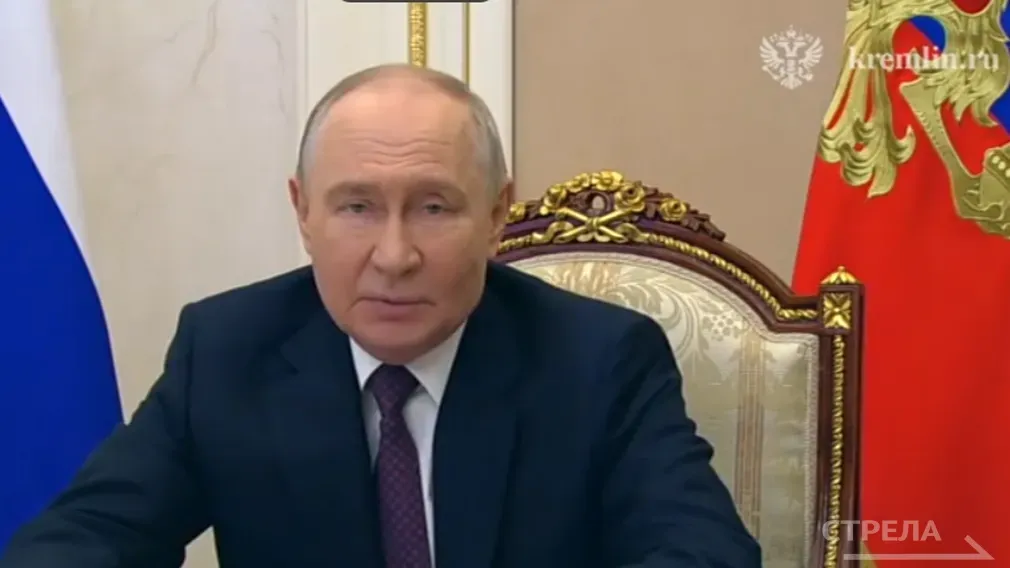 Владимир Путин в официальной обстановке