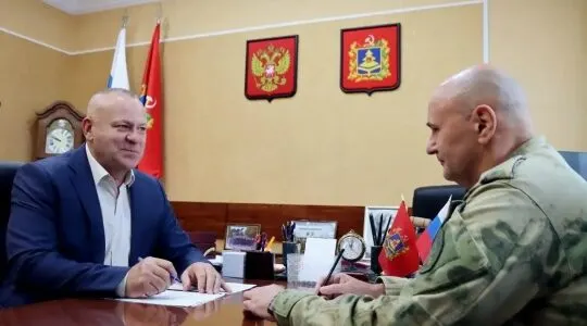 Встреча по поддержке защитников и развитию территориальной обороны в Рогнединском районе